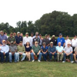 A group of 35 farmer-veterans pose for a photo