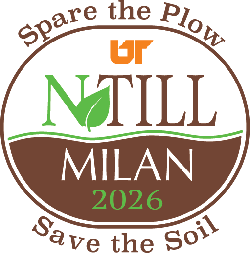 2026 Milan No-Till Graphic with slogan Spare the Plow Save the Soil
